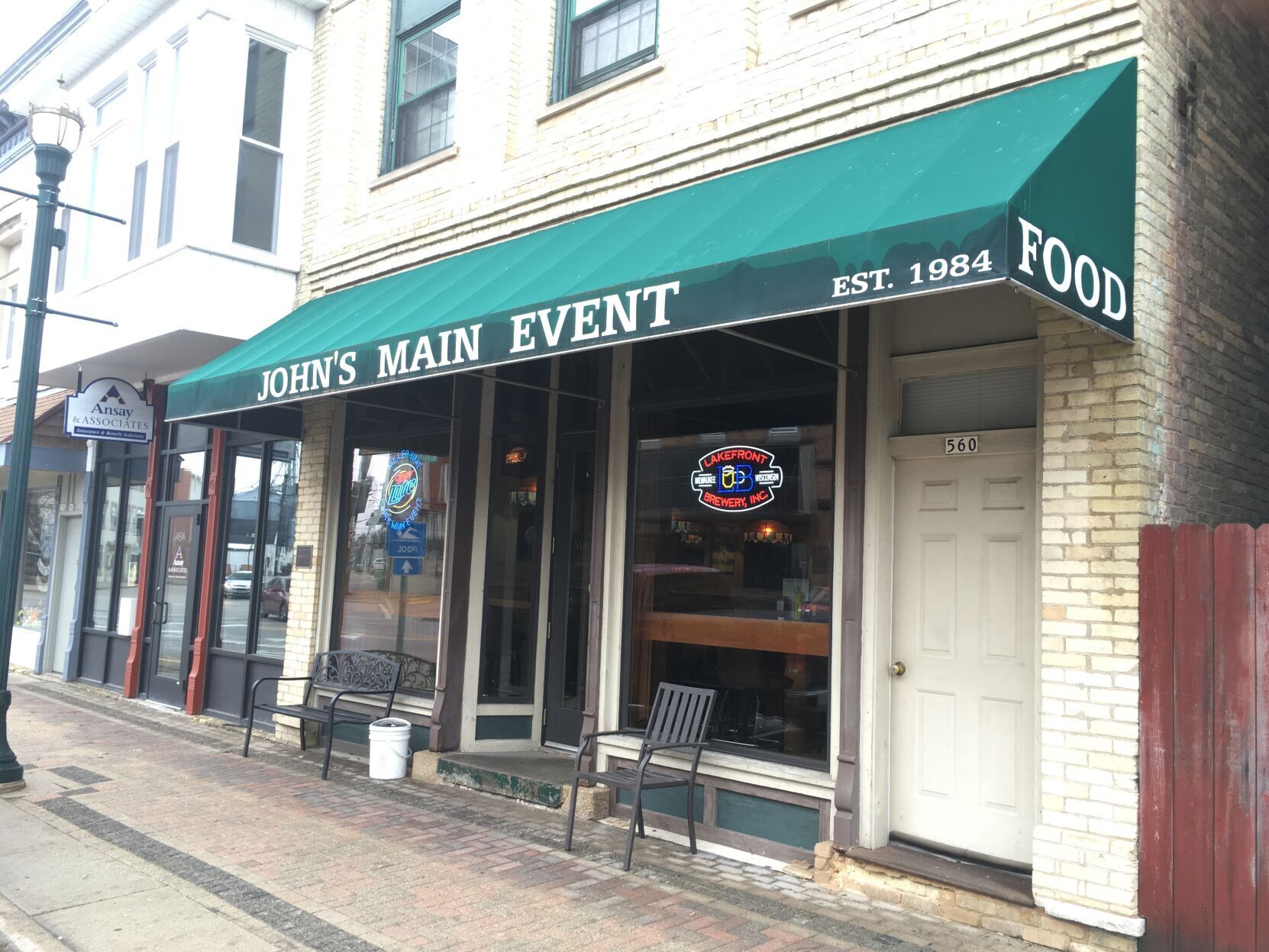John's Main Event tavern in Burlington